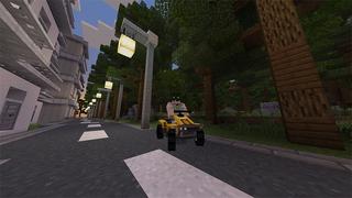 Screenshot of the Minecraft Bedrock Marketplace product Summer Luckyblocks created by Piki Studios.