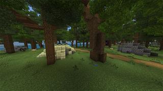 Screenshot of the Minecraft Bedrock Marketplace product Summer Luckyblocks created by Piki Studios.