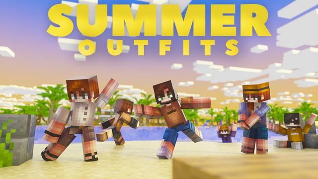 Thumbnail of the Minecraft Bedrock Marketplace product Summer Outfits created by Piki Studios.