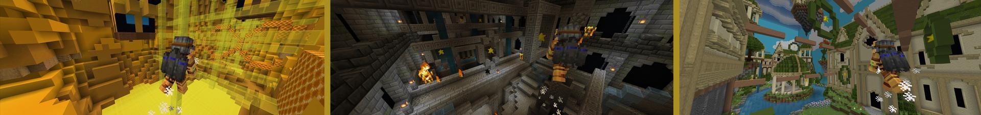 Panorama of the Minecraft Bedrock Marketplace product TAP FLY created by Piki Studios.