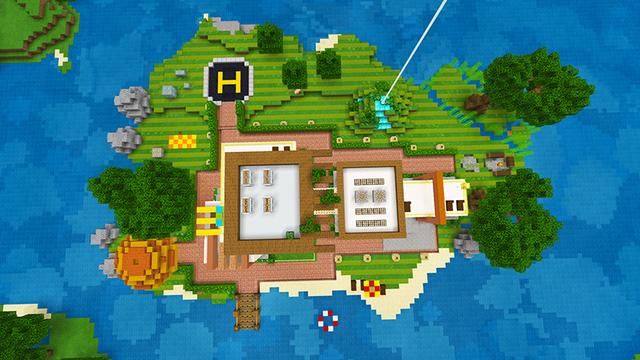 Screenshot of the Minecraft Bedrock Marketplace product Teenage Millionaire Mansion created by Piki Studios.