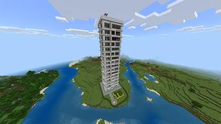 Screenshot of the Minecraft Bedrock Marketplace product Tower Base created by Piki Studios.