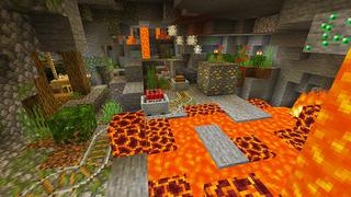 Screenshot of the Minecraft Bedrock Marketplace product Underground Mansion created by Piki Studios.