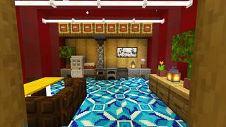 Screenshot of the Minecraft Bedrock Marketplace product Underground Mansion created by Piki Studios.