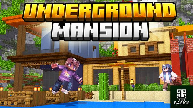 Thumbnail of the Minecraft Bedrock Marketplace product Mansão Subterrânea created by Piki Studios.