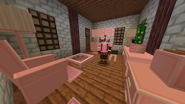 Screenshot of the Minecraft Bedrock Marketplace product Valentines Skyblock Luckyblock created by Piki Studios.