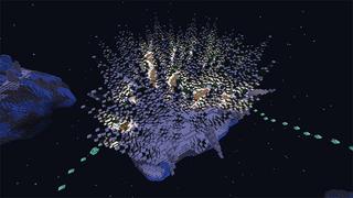 Screenshot of the Minecraft Bedrock Marketplace product Winter Parkour created by Piki Studios.