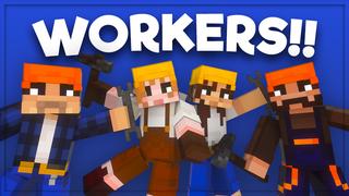 Thumbnail of the Minecraft Bedrock Marketplace product Workers! created by Piki Studios.