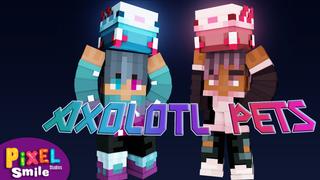Thumbnail of the Minecraft Bedrock Marketplace product Axolotl Pets created by Pixel Smile Studios.