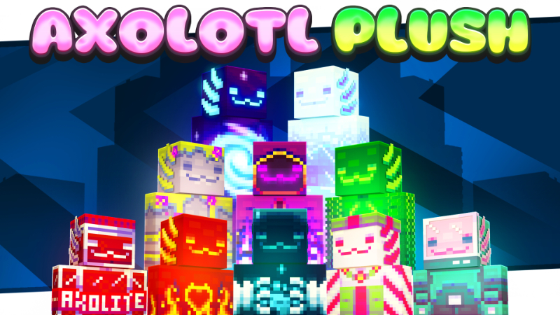 Axolotl Plush de Pixel Smile Studios | CHUNK - Minecraft Bedrock ...