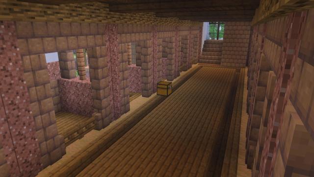 Screenshot of the Minecraft Bedrock Marketplace product Beach Mansion created by Pixel Smile Studios.
