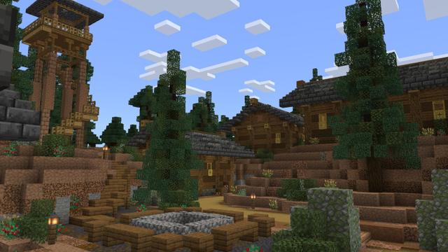 Screenshot of the Minecraft Bedrock Marketplace product Camp Base created by Pixel Smile Studios.