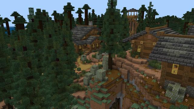 Screenshot of the Minecraft Bedrock Marketplace product Camp Base created by Pixel Smile Studios.