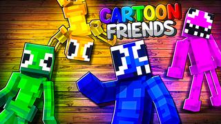 Thumbnail of the Minecraft Bedrock Marketplace product Cartoon Friends created by Pixel Smile Studios.
