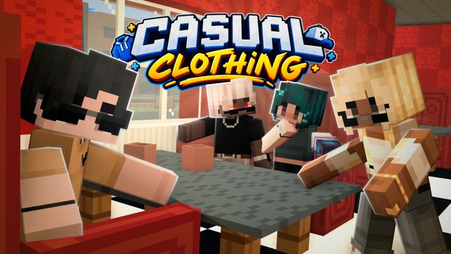 Thumbnail of the Minecraft Bedrock Marketplace product Casual Clothing created by Pixel Smile Studios.