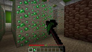 Screenshot of the Minecraft Bedrock Marketplace product Emerald Tools created by Pixel Smile Studios.