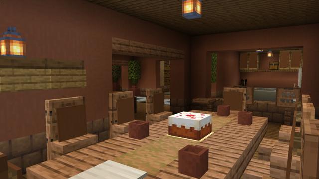 Screenshot of the Minecraft Bedrock Marketplace product Farm Mansion created by Pixel Smile Studios.