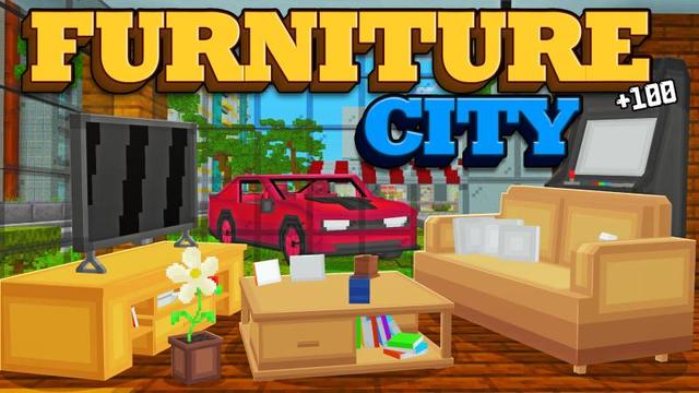 Thumbnail of the Minecraft Bedrock Marketplace product Furniture: City created by Pixel Smile Studios.