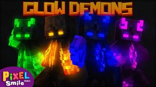 Thumbnail of the Minecraft Bedrock Marketplace product Glow Demons created by Pixel Smile Studios.