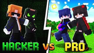 Thumbnail of the Minecraft Bedrock Marketplace product Hacker VS Pro created by Pixel Smile Studios.