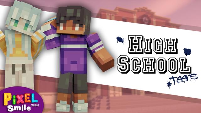 Thumbnail of the Minecraft Bedrock Marketplace product High School Teens created by Pixel Smile Studios.