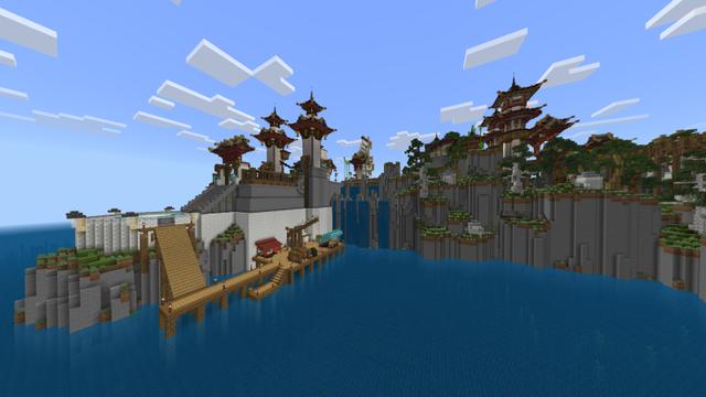 Screenshot of the Minecraft Bedrock Marketplace product Imperial Stronghold created by Pixel Smile Studios.