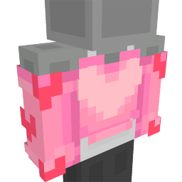Thumbnail of the Minecraft Bedrock Marketplace product Love Crop Top created by Pixel Smile Studios.