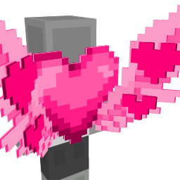 Thumbnail of the Minecraft Bedrock Marketplace product Love Wings created by Pixel Smile Studios.