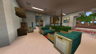 Screenshot of the Minecraft Bedrock Marketplace product Millionaire Summer Resort created by Pixel Smile Studios.