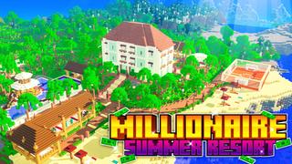 Thumbnail of the Minecraft Bedrock Marketplace product Millionaire Summer Resort created by Pixel Smile Studios.