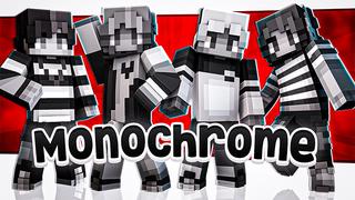 Thumbnail of the Minecraft Bedrock Marketplace product Monochrome created by Pixel Smile Studios.