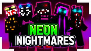 Thumbnail of the Minecraft Bedrock Marketplace product Neon Nightmares created by Pixel Smile Studios.