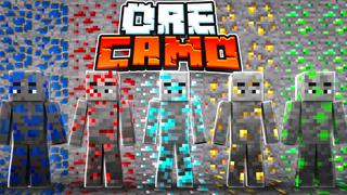Thumbnail of the Minecraft Bedrock Marketplace product Ore Camo created by Pixel Smile Studios.