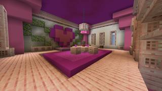 Screenshot of the Minecraft Bedrock Marketplace product Princess Castle created by Pixel Smile Studios.