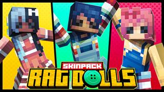 Thumbnail of the Minecraft Bedrock Marketplace product Rag Dolls created by Pixel Smile Studios.