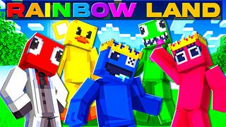Thumbnail of the Minecraft Bedrock Marketplace product Rainbow Land created by Pixel Smile Studios.