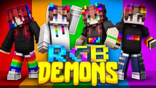 Thumbnail of the Minecraft Bedrock Marketplace product RGB Demons created by Pixel Smile Studios.