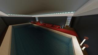 Screenshot of the Minecraft Bedrock Marketplace product RGB Mansion Parkour created by Pixel Smile Studios.