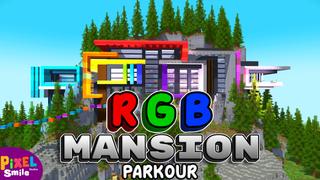 Thumbnail of the Minecraft Bedrock Marketplace product RGB Mansion Parkour created by Pixel Smile Studios.