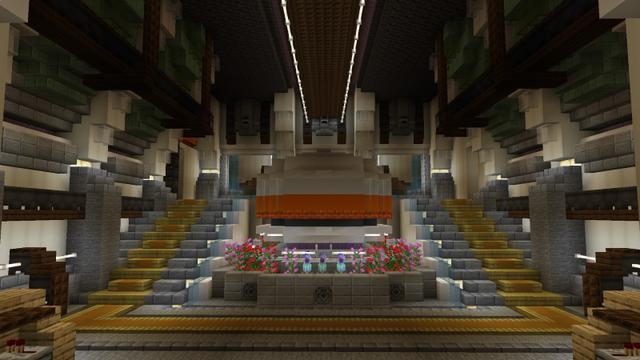 Screenshot of the Minecraft Bedrock Marketplace product Sci-fi Bunker created by Pixel Smile Studios.