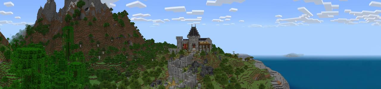 Panorama of the Minecraft Bedrock Marketplace product Secret Bunker: Medieval created by Pixel Smile Studios.