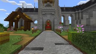 Screenshot of the Minecraft Bedrock Marketplace product Secret Bunker: Medieval created by Pixel Smile Studios.