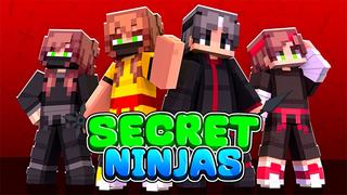 Thumbnail of the Minecraft Bedrock Marketplace product Secret NINJAS! created by Pixel Smile Studios.