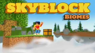 Thumbnail of the Minecraft Bedrock Marketplace product Biomes de Skyblock created by Pixel Smile Studios.