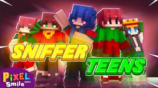 Thumbnail of the Minecraft Bedrock Marketplace product Sniffer Teens created by Pixel Smile Studios.