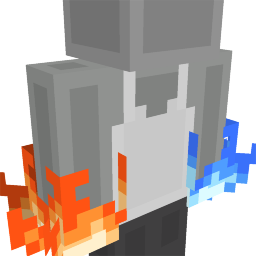 Thumbnail of the Minecraft Bedrock Marketplace product Split Flame Gloves created by Pixel Smile Studios.