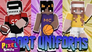 Thumbnail of the Minecraft Bedrock Marketplace product Sports Uniforms created by Pixel Smile Studios.