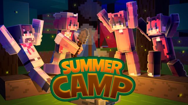Thumbnail of the Minecraft Bedrock Marketplace product Summer Camp created by Pixel Smile Studios.