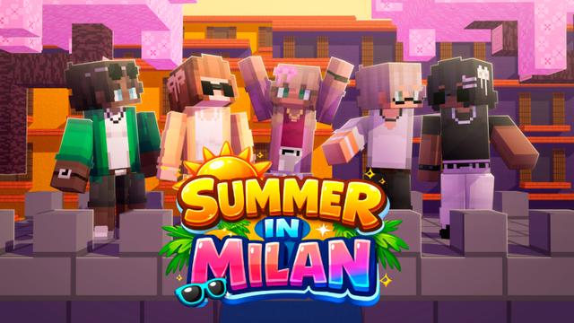 Thumbnail of the Minecraft Bedrock Marketplace product Summer In Milan created by Pixel Smile Studios.