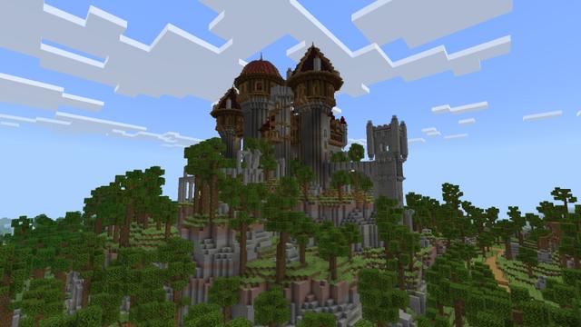 Screenshot of the Minecraft Bedrock Marketplace product Survival Medieval created by Pixel Smile Studios.
